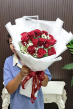 ดอกกุหลาบแดง-VR1023 - Image 4