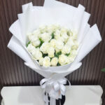 ดอกกุหลาบขาว26ดอก