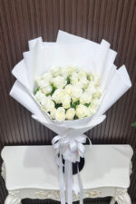 ดอกกุหลาบขาว26ดอก