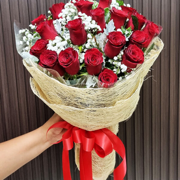 ดอกกุหลาบแดง20ดอก