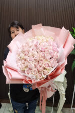 ดอกกุหลาบสีชมพู-VR1005 - Image 3