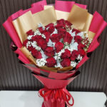 ดอกกุหลาบแดง30ดอก