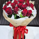 ดอกกุหลาบแดง16ดอก