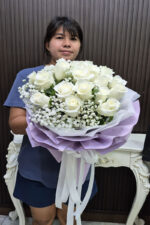 ดอกกุหลาบขาว-VR1013 - Image 4