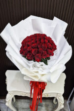 ดอกกุหลาบแดง40ดอก