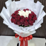 ดอกกุหลาบแดง30ดอก