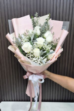 ดอกกุหลาบขาว-VR1019 - Image 4