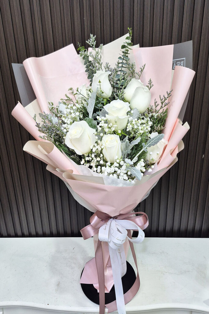 ดอกกุหลาบ6ดอก