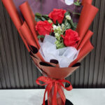 ดอกไม้ปลอม3ดอก