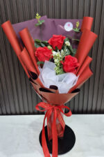 ดอกไม้ปลอม3ดอก