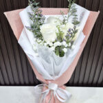 ดอกกุหลาบขาว3ดอก