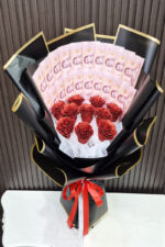 แบงค์ร้อยจัดช่อ