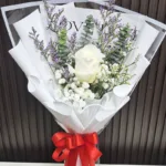 ดอกกุหลาบขาว-VR1040