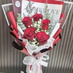 ดอกกุหลาบแดง-VR1046