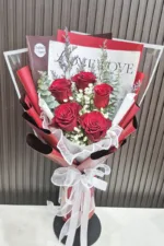 ดอกกุหลาบแดง-VR1046