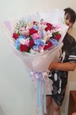 ช่อดอกไม้สดหลากสี-CF1003 - Image 3