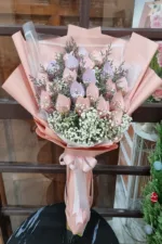 ช่อแบงค์ม้วนดอก30ใบ