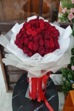 ช่อดอกกุหลาบแดง-RR1009 - Image 2