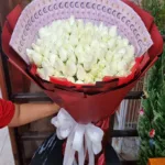 ช่อเรียงแบงค์ในช่อกุหลาบ