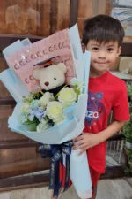 ช่อดอกไม้ปัจฉิม-GF1005 - Image 3