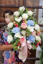 แจกันดอกไม้ประดิษฐ์-AM1015 - Image 4