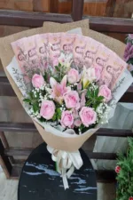 ช่อดอกไม้เรียงแบงค์-MB1033 - Image 4
