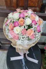 ช่อดอกไม้สดหลากสี-CF1007 - Image 2