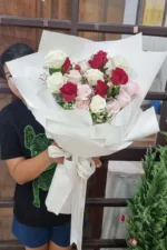 ช่อดอกกุหลาบคละสี-RC1002 - Image 4