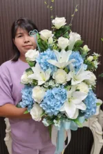 แจกันดอกไม้ประดิษฐ์-AM1011 - Image 3