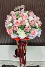 ช่อแบงค์พับดอกกุหลาบ-MA1044 - Image 5