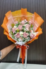 ช่อแบงค์พับดอกกุหลาบ-MA1008 - Image 2