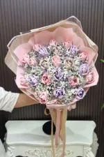 ช่อแบงค์พับดอกกุหลาบ-MA1031 - Image 2