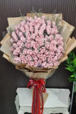 ช่อแบงค์พับดอกกุหลาบ-MA1027 - Image 4