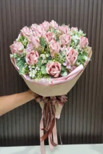 ช่อแบงค์พับดอกกุหลาบ-MA1038 - Image 3