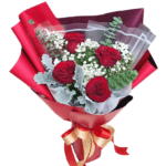 ช่อดอกกุหลาบช่อเล็ก2-7ดอก