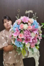 แจกันดอกไม้ประดิษฐ์-AL1021 - Image 2