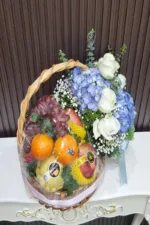 กระเช้าผลไม้ดอกไม้สด-BF1019 - Image 4