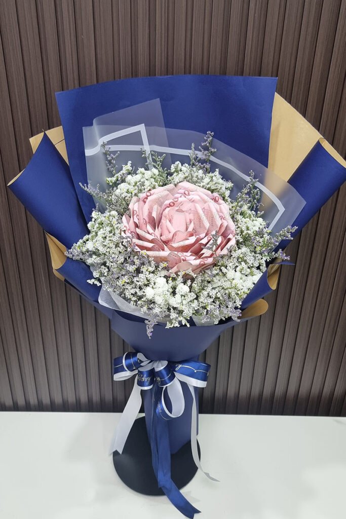 แบงค์ร้อยจัดช่อ