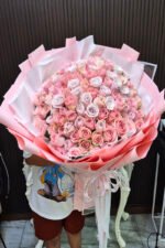 ดอกกุหลาบสีชมพู-VR1001 - Image 3