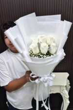 ดอกกุหลาบขาว-VR1022 - Image 4