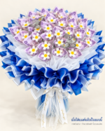 ช่อเจ้าหญิงสีน้ำเงิน 50 ใบ ภาพประกอบสินค้า 1